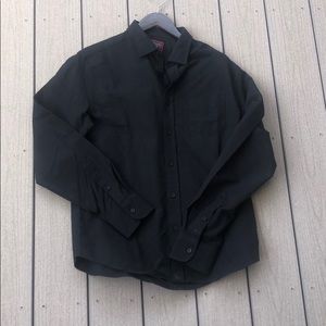 Untuckit Black Men’s shirt button down